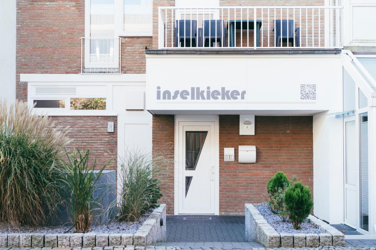 Haus Inselkieker Wohnung 4 Нордерней Экстерьер фото